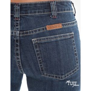 🐎 Cowgirl Tuff 👖dark wash boot cut riding jeans